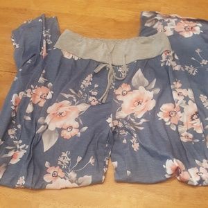 Floral lounge pants